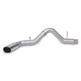 Banks Power Monster Exhaust Systems 48998 Systems, Monster, Particulate Filter Back, Single, Steel, Natural, Side Exit, Chrome Tip, Chevrolet, GMC, 6.6L Diesel, Kit thumbnail 5
