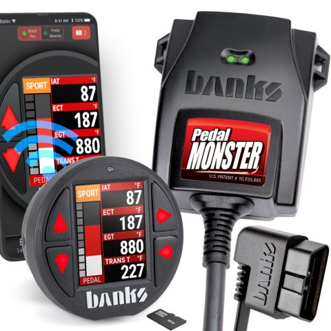 Banks Power Pedal Monster Kit Sumitomo TS 025 Sealed Series 6-Way With iDash Data Pro thumbnail 3