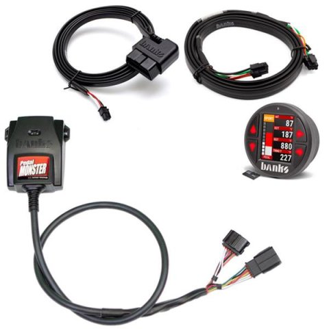 Banks Power Pedal Monster Kit Sumitomo TS 025 Sealed Series 6-Way With iDash Data Pro thumbnail 7