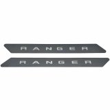 Putco 19-20 Ford Ranger SuperCab - w/ RANGER Etching (2pcs) Black Platinum Door Sills thumbnail 2