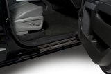 Putco 14-18 Chevy Silv LD - Regular Cab w/ CHEVROLET Etching (4pcs) Black Platinum Door Sills thumbnail 1