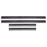 Putco 14-18 Chevy Silv LD - Crew Cab w/ CHEVROLET Etching (8pcs) Black Platinum Door Sills thumbnail 4