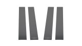Putco 2020 Chevy Silv HD 2500/3500 - Chevrolet Bow Tie Etching (6pcs) Black Platinum Pillar Posts thumbnail 1