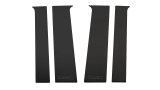 Putco 2020 GMC Sierra HD - GMC Etching - Crew Cab / Dbl Cab (6pcs) Black Platinum Pillar Posts thumbnail 1