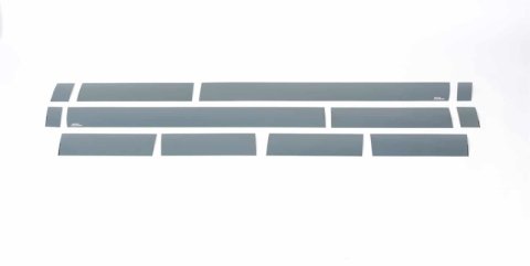 Putco 07-13 Chevy Silv Reg Cab 8ft Long Box - 6in Wide - 12pcs Black Platinum Rocker Panels thumbnail 3