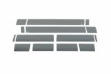 Putco 07-13 Chevy Silv Ext Cab 6.5ft Standard Box - 6in Wide - 14pcs Black Platinum Rocker Panels thumbnail 3