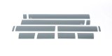 Putco 07-13 Chevy Silv Ext Cab 5.5ft Short Box - 6in Wide - 12pcs Black Platinum Rocker Panels thumbnail 2