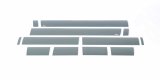 Putco 07-13 Chevy Silv Ext Cab 5.5ft Short Box - 6in Wide - 12pcs Black Platinum Rocker Panels thumbnail 3