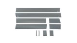 Putco 07-13 GMC Sierra Reg Cab 8ft Long Box - 6in Wide - 10pcs Black Platinum Rocker Panels thumbnail 2