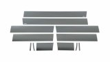 Putco 07-13 GMC Sierra Extended Cab 8ft Long Box - 6in Wide - 12pcs Black Platinum Rocker Panels thumbnail 2