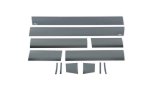 Putco 07-13 GMC Sierra Extended Cab 6.5ft Short Box - 6in - 12pcs Black Platinum Rocker Panels thumbnail 2
