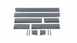 Putco 07-13 GMC Sierra Extended Cab 6.5ft Short Box - 6in - 12pcs Black Platinum Rocker Panels thumbnail 3