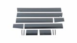 Putco 07-13 GMC Sierra Crew Cab 5.5ft Box - 6in Wide - 12pcs Black Platinum Rocker Panels thumbnail 2