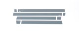 Putco 07-14 Cadillac Escalade ESV - 4.75in Wide (8pcs) Black Platinum Rocker Panels thumbnail 2