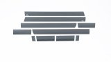 Putco 14-18 GMC Sierra LD - Crew Cab - 5.5in Bed (10pcs) Black Platinum Rocker Panels thumbnail 2