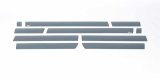 Putco 15-19 Chevy Silverado HD - Double Cab - 8ft Long Box 10pcs Black Platinum Rocker Panels thumbnail 3