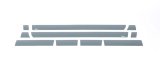 Putco 14-18 Chevy Silv LD Standard Cab - 6.8in Bed (10pcs) Black Platinum Rocker Panels thumbnail 2