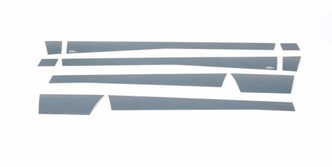 Putco 10-18 RAM 2500 Reg Cab 8ft - 5.5in Wide w/o Factory Flares 10pcs Blk Platinum Rocker Panels thumbnail 2