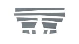Putco 10-18 RAM 2500/3500 6.5ft Bed- 5.5in Wide w/o Factory Flares 10pcs Blk Platinum Rocker Panels thumbnail 2
