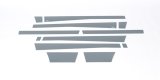 Putco 09-18 Ram 1500 Quad Cab 8ft- 5.5in Wide w/o Factory Flares 12pcs Black Platinum Rocker Panels thumbnail 2