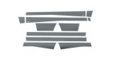 Putco 10-18 RAM 2500 Crew Cab 6.5in- 5.5in Wide w/o Factory Flares 12pcs Blk Platinum Rocker Panels thumbnail 2