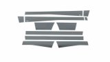 Putco 10-18 RAM 2500 Crew Cab 6.5in- 5.5in Wide w/o Factory Flares 12pcs Blk Platinum Rocker Panels thumbnail 3