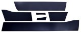 Putco 19-20 Ram LD Quad Cab 6ft 4in Standard Box Black Platinum Rocker Panels thumbnail 2