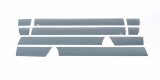 Putco 09-14 Ford F-150 Reg Cab 8ft Long Box - 7in Wide (10pcs) Black Platinum Rocker Panels thumbnail 2