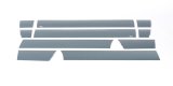 Putco 09-14 Ford F-150 Reg Cab 8ft Long Box - 7in Wide (10pcs) Black Platinum Rocker Panels thumbnail 3