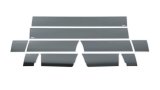 Putco 09-14 Ford F-150 Reg Cab 6.5 Short Box - 7in Wide (10pcs) Black Platinum Rocker Panels thumbnail 1