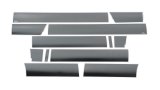 Putco 09-14 Ford F-150 Super Crew 6.5 Short Box - 7in Wide (12pcs) Black Platinum Rocker Panels thumbnail 2