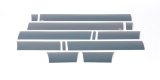 Putco 09-14 Ford F-150 Super Crew 6.5 (w/ Flares) - 7in Wide (12pcs) Black Platinum Rocker Panels thumbnail 1