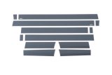 Putco 15-20 Ford F-150 Super Crew 6.5ft (4.25in Tall - 12pcs) Black Platinum Rocker Panels thumbnail 2