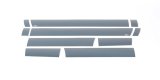 Putco 11-16 Ford SuperDuty - Reg Cab 8ft (10pcs - 6.25in Wide) Black Platinum Rocker Panels thumbnail 2