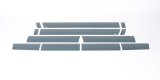 Putco 11-16 Ford SuperDuty - Super Cab 8ft (12pcs - 6.25in Wide) Black Platinum Rocker Panels thumbnail 2