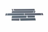 Putco 11-16 Ford SuperDuty - Crew Cab 8ft (12pcs - 6.25in Wide) Black Platinum Rocker Panels thumbnail 3