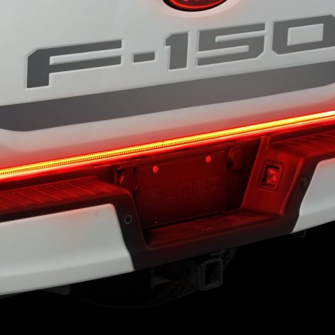 Putco 48in Red Blade LED Tailgate Light Bar for Ford Trucks w/ Blis and Trailer Detection thumbnail 1