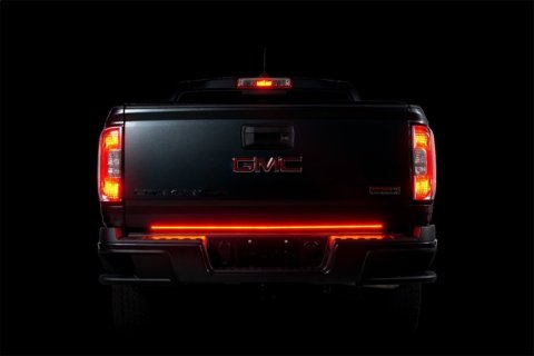 Putco 48in Red Blade LED Tailgate Light Bar for Ford Trucks w/ Blis and Trailer Detection thumbnail 3