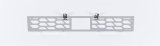 Putco 19-20 Ford Ranger w/ Adaptive Cruise - Hex Shield - Polished SS Bumper Grille Inserts thumbnail 2