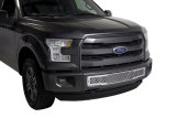 Putco 15-17 Ford F-150 - Stainless Steel Punch Design Bumper Grille Inserts thumbnail 1