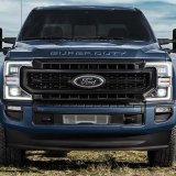 Putco 11-14 Ford F-150 EcoBoost Bumper Grille Inserts - SS - Bar Design - w/ Heater Plug Opening thumbnail 3