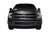 Putco 15-17 Ford F-150 - Stainless Steel Black Bar Design Bumper Grille Inserts thumbnail 5