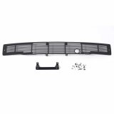 Putco 15-17 Ford F-150 - Stainless Steel Black Bar Design w/ Heater Plug Bumper Grille Inserts thumbnail 3