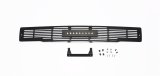 Putco 15-17 Ford F-150 - SS Black Bar Design w/10in Luminix Light Bar Bumper Grille Inserts thumbnail 1