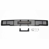 Putco 15-17 Ford F-150 - SS Black Bar Design w/10in Luminix Light Bar Bumper Grille Inserts thumbnail 2