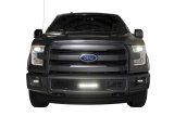 Putco 15-17 Ford F-150 - SS Black Bar Design w/10in Luminix Light Bar Bumper Grille Inserts thumbnail 7