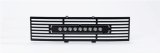 Putco 11-14 Ford F-150 - EcoBoost Bumper Grille Inserts - Black SS Bar and 10in Luminix Light Bar thumbnail 3