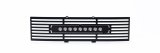 Putco 11-14 Ford F-150 - EcoBoost Bumper Grille Inserts - Black SS Bar and 10in Luminix Light Bar thumbnail 5