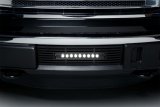 Putco 11-14 Ford F-150 - EcoBoost Bumper Grille Inserts - Black SS Bar and 10in Luminix Light Bar thumbnail 8