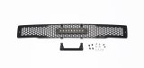 Putco 15-17 Ford F-150 - SS Black Punch Design w/ 10in Luminix Light bar Bumper Grille Inserts thumbnail 7